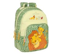 Schulrucksack Mufasa grün Beige 32 x 42 x 15 cm