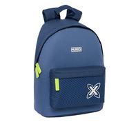 Safta MUNICH BLUE INDIGO - Jugendrucksack für Laptop 14,1 Zoll, ideal für Jugendliche verschiedener Altersgruppen, bequem und vielseitig, Qualität und Widerstandsfähigkeit, 31 x 16 x 41 cm, Indigoblau