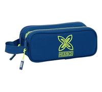 Safta MUNICH NORTH Doppelmäppchen für Kinder, ideal für Kinder im Schulalter, bequem und vielseitig, Qualität und Widerstandsfähigkeit, 21 x 6 x 8 cm, marineblau, M, Casual