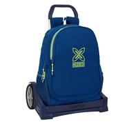 Safta MUNICH NORTH Schulrucksack, ergonomischer Rücken, mit Trolley Evolution, ideal für Kinder verschiedener Altersgruppen, bequem und vielseitig, Qualität und Widerstandsfähigkeit, 32 x 16 x 44 cm,