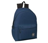 Safta MUNICH TEEN Rucksack für Laptops von 35,8 cm (14,1 Zoll), ideal für Jugendliche verschiedener Altersgruppen, bequem und vielseitig, Qualität und Widerstandsfähigkeit, 31 x 13 x 43 cm, Blau,