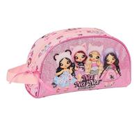 Safta NANANA Fabulous Kosmetiktasche für Kinder, anpassbar an den Wagen, ideal für Kinder von 5 bis 14 Jahren, bequem und vielseitig, Qualität und Widerstandsfähigkeit, 26 x 16 x 9 cm, Rosa