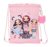Safta NANANA FABULOUS Rucksack für Kinder, flach, ideal für Kinder verschiedener Altersgruppen, bequem und vielseitig, Qualität und Widerstandsfähigkeit, 26 x 34 cm, Rosa, Rosa, Estándar, Casual
