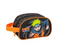 Naruto Kulturbeutel für Kinder, mittelgroß, mit Griff, Kinder-Kulturbeutel, anpassbar an den Wagen, einfache Reinigung, bequem und vielseitig, Qualität und Widerstandsfähigkeit, 26 x 12 x 15 cm
