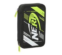 Safta Double Filling 28 Units Nerf Get Ready Pencil Case Schwarz Mann (Herstellerartikelnummer: 412440854)