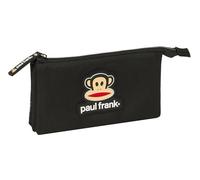Safta Paul Frank Join The Fun Federmäppchen für Kinder, Federmäppchen für Kinder, ideal für Schulkinder, bequem und vielseitig, Qualität und Stärke, 22 x 3 x 12 cm, Schwarz, Schwarz, Estándar, Casual