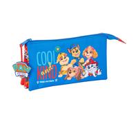 Paw Patrol Cool Federmäppchen für Kinder, ideal für Kinder im Schulalter, bequem und vielseitig, Qualität und Widerstandsfähigkeit, 22 x 3 x 12 cm, Rot/Blau, M, Casual