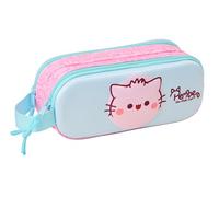 PEMBE - Doppeltes Federmäppchen für Kinder, ideal für Kinder im Schulalter, bequem und vielseitig, Qualität und Widerstandsfähigkeit, 21 x 6 x 8 cm