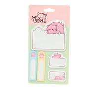 safta PEMBE THE PINK CAT Blisterpackung mit Post-Its, ideal für Kinder im Schulalter, bequem und vielseitig, Qualität und Widerstandsfähigkeit,