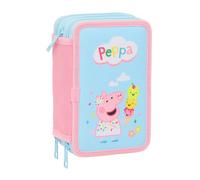 Safta Peppa Pig 12.5x19.5x5.5 Cm Triple Mäppchen 37 Stücke