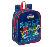Safta PJMASKS Ready Kinderrucksack, Kinderrucksack, Schulrucksack, anpassbar an den Wagen, ideal für Kindergärten, bequem und vielseitig, Qualität und Widerstandsfähigkeit, 22 x 10 x 27 cm,