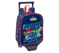 Schulrucksack mit Rädern PJ Masks Ready Marineblau 22 x 27 x 10 cm