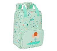 Safta Preescolar Fiesta Kinderrucksack, anpassbar mit Griffen, recycelbarer Stoff, ideal für Kinder verschiedener Altersgruppen, bequem und vielseitig, Qualität und Widerstandsfähigkeit, 20 x 8 x 28