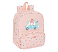Safta Preescolar Jirafa Kindergartenrucksack, anpassbar an den Wagen, einfache Reinigung, ideal für Kinder verschiedener Altersgruppen, bequem und vielseitig, Qualität und Widerstandsfähigkeit, 22 x