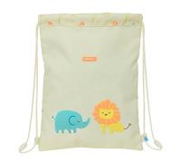 Safta Preescolar Selva Rucksack, flach, für Kinder, leicht zu reinigen, ideal für Kinder verschiedener Altersgruppen, bequem und vielseitig, Qualität und Widerstandsfähigkeit, 26 x 1 x 34 cm,