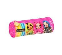 safta 812220026 Rundes Federmäppchen Rainbow High 20 x 7 x 7 cm, bunt