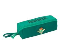 Safta Real BETIS BALOMPIÉ Federmäppchen, quadratisch, groß, für Kinder, ideal für Kinder im Schulalter, bequem und vielseitig, Qualität und Widerstandsfähigkeit, 20 x 8 x 8 cm, Meeresgrün, M, Casual