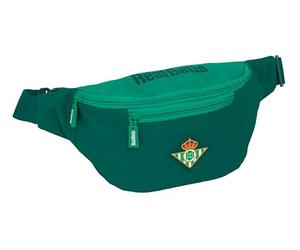 Safta Real Betis BALOMPIÉ Gürteltasche mit Außentasche, ideal für Jugendliche und Kinder verschiedener Altersgruppen, bequem und vielseitig, Qualität und Widerstandsfähigkeit, 23 x 9 x 12 cm
