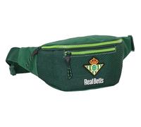 Safta Real Betis Balompié Gürteltasche mit Außentasche, ideal für Jugendliche und Kinder verschiedener Altersgruppen, bequem und vielseitig, Qualität und Widerstandsfähigkeit, 23 x 9 x 12 cm, Grün,