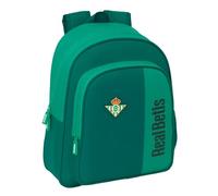 safta Real BETIS BALOMPIÉ Kinderrucksack, ideal für Kinder verschiedener Altersgruppen, bequem und vielseitig, Qualität und Widerstandsfähigkeit, 28 x 10 x 34 mm, Meeresgrün, M, Casual
