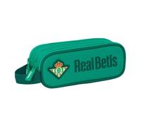 Safta Doppelmäppchen Real BETIS BALOMPIÉ – für Kinder, 21x6x8 cm, Meeresgrün, Gr. M