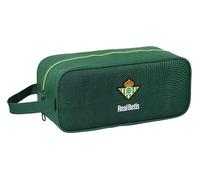 Safta Real Betis Balompié - Mittelgroßer Schuhschrank, multifunktional, für Sport, außerschulisch, Fußball, bequem und vielseitig, 34 x 14 x 15 cm, Grün, grün, Estándar, Lässig