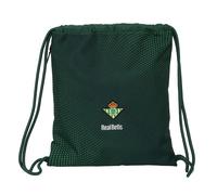 Safta Sport-Rucksack Real Betis Balompié – Kordelzug, wasserresistent, 35x45 cm, Grün Einheitsgröße