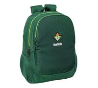 Safta Real BETIS BALOMPIÉ Schulmaterial, ideal für Kinder verschiedener Altersgruppen, bequem und vielseitig, Qualität und Widerstandsfähigkeit, grün, Estándar, Casual
