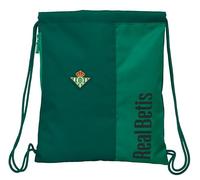 Safta Real BETIS BALOMPIÉ Sport-Rucksack, Kordelzug, Rucksack, ideal für Kinder verschiedener Altersgruppen, bequem und vielseitig, Qualität und Widerstandsfähigkeit, 35 x 45 cm, Meeresgrün, M, Casual