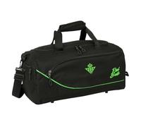 safta | Real Betis Balompié Sporttasche, Sporttasche, verstellbarer und abnehmbarer Schultergurt, große Vordertasche und Seitentaschen mit Reißverschluss, Boden mit Schutzfüßen, Maße: 50 x 25 x 25 cm