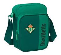 safta Unisex Kinder 612566672 M672a Real Betis BALOMPIÉ Außentasche, Aktentasche, Umhängetasche, bequem und vielseitig, Qualität und Widerstandsfähigkeit, 16 x 6 x 22 cm, Meeresgrün