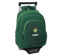 Schulrucksack mit Rädern Real Betis Balompié grün 28 x 34 x 10 cm