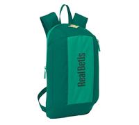 Safta Real Betis Balopie Mini-Rucksack für den täglichen Gebrauch, ideal für Kinder verschiedener Altersgruppen, bequem und vielseitig, Qualität und Widerstandsfähigkeit, 22 x 10 x 39 cm, Meeresgrün