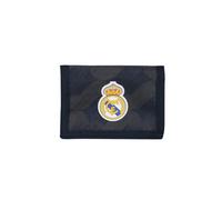 Safta Real Madrid 2. Team 23/24 Geldbörse mit Kopfteil, Geldbörse, Geldbörse, bequem und vielseitig, Qualität und Widerstandsfähigkeit, 12,5 x 9,5 cm, Marineblau, Marineblau, Estándar, Casual