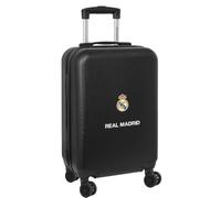 safta | Real Madrid 20-Zoll-Kabinenkoffer, 2. Trikot 23/24, ABS+PC-Hartschale, 4 360°-Drehrollen, Sicherheitsschloss, gefütterter Innenraum mit Trennwand und Netzfach, Maße: 34,5 x 20 x 55 cm