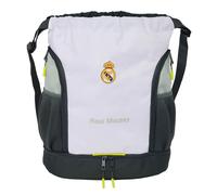 Safta Kinderrucksack Real Madrid 25/26 – 34 x 15 x 43 cm, Weiß, Gr. M, Casual