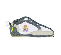 Safta Federmäppchen Real Madrid Equiicion 25/26 – für Kinder, 24×2×10 cm, Weiß, M, Casual