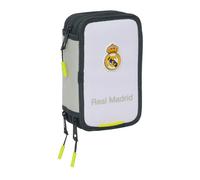 Safta Schulmäppchen Real Madrid Equiicion 25/26 – mit 37 Utensilien – Kinder 5–14 Jahre
