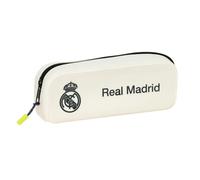 Safta Federmäppchen Real Madrid Team 25/26 – quadratisch, Silikon, weiß, 18,5x5,5x7,5 cm, M