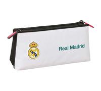 Real Madrid Equipacion 26/27 Kulturbeutel für Kinder, mit einfachem Reißverschluss, ideal für Kinder verschiedener Altersgruppen, bequem und vielseitig, Qualität und Widerstandsfähigkeit, 22 x 8 x 10