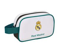 Real Madrid Equiicion 26/27 Kulturbeutel für Kinder, klein, Kulturbeutel, ideal für Verschiedene Altersgruppen, bequem und vielseitig, Qualität und Widerstandsfähigkeit, 22 x 8 x 13,5 cm