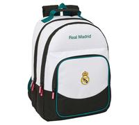 Safta Schulrucksack Real Madrid 26/27 Double 21,5 l Weiß Kinder 32x16x42 cm