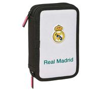 Safta Federmäppchen Real Madrid Equiicion 26/27 – 29 Utensilien – für Kinder 5–14 Jahre – 12,5