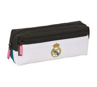 Safta Federmäppchen Real Madrid Equiicion 26/27 – klein, ideal für Kinder, 22 x 6 x 8,5 cm