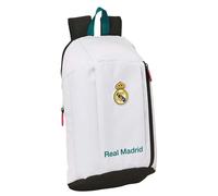 Safta Mini-Rucksack Real Madrid 26/27 8,5 l Weiß Kinder 22x10x39 cm