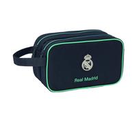 REAL Madrid 2. KIT 25/26 - Großer Kulturbeutel für die Schule, Kulturtasche für Kinder, anpassbar an den Trolley, bequem und vielseitig, 26 x 12,5 x 15 cm