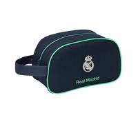 Real Madrid 2. Mannschaft 25/26, Kulturbeutel für Kinder, mittelgroß, mit Griff, Kinder-Kulturbeutel, anpassbar an den Wagen, einfache Reinigung, bequem und vielseitig, Qualität und