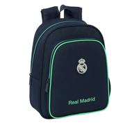 Real Madrid 2. Team 25/26 Schulrucksack für Kinder, ideal für Kinder verschiedener Altersgruppen, bequem und vielseitig, Qualität und Widerstandsfähigkeit, 27 x 10 x 33 cm