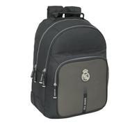 Safta Schulrucksack Real Madrid 3. Team 24/25 – Kinder, 32x15x42 cm, Grau, M, Casual