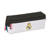 Real Madrid Equiicion 26/27 Federmäppchen, klein, ideal für Kinder im Schulalter, bequem und vielseitig, Qualität und Widerstandsfähigkeit, 22 x 6 x 8,5 cm